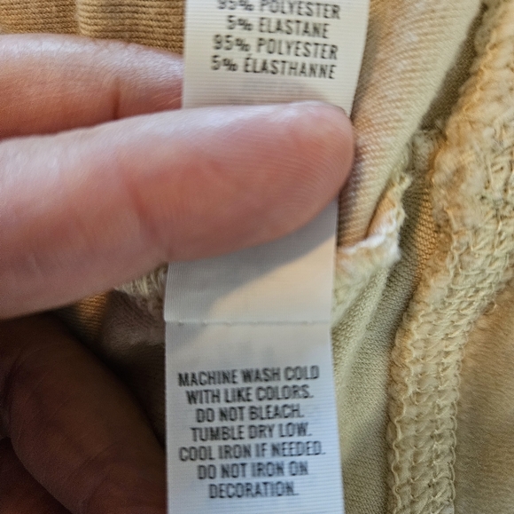 Offline by Aerie Tan Super Soft Velour Velvet Cropped Hoodie Sweater Size XS. - Picture 9 of 9